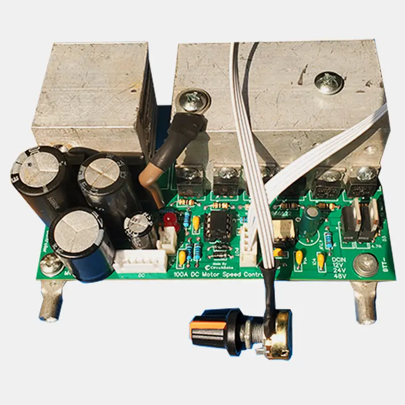 100A DC motor speed controller PWM high current DC 12V 24V 48V