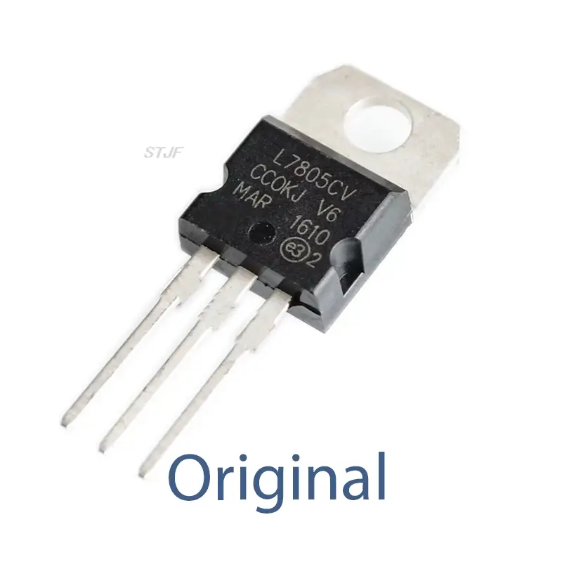 Original imported L7805 High-Performance Voltage Regulator IC 5V TO-220